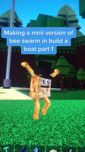 Hi this is how I make a mini bee swarm simulator map part two is gonna be when I make 5 bee place.