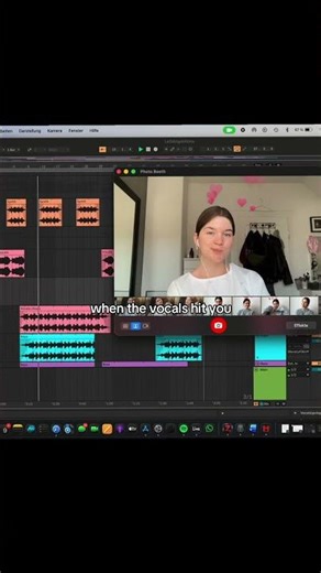 I love my loops #loop #ableton #musicproducer #womeninmusic #lofi #sunset #summervibe #dreamy #fyp