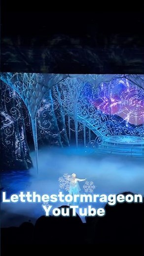 Samantha barks let it go short clip frozen the musical Broadway #frozen #frozenmusical #musical