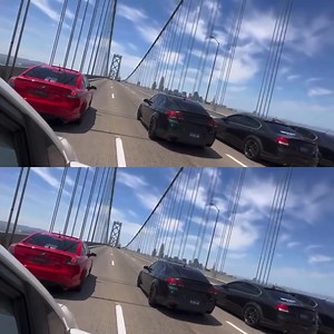 okay who are the wise guys that shut down the bridge for a photo op? 😱 | Maverick Man Carbon