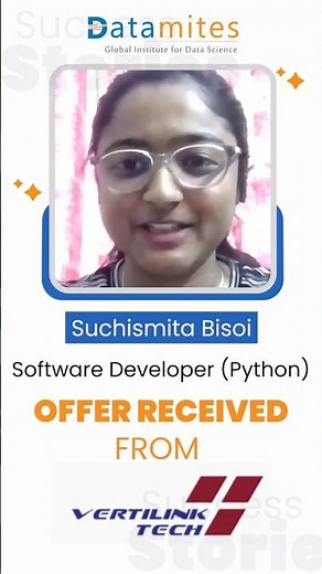 How Suchismita Became a Python Developer | Datamites Success Story