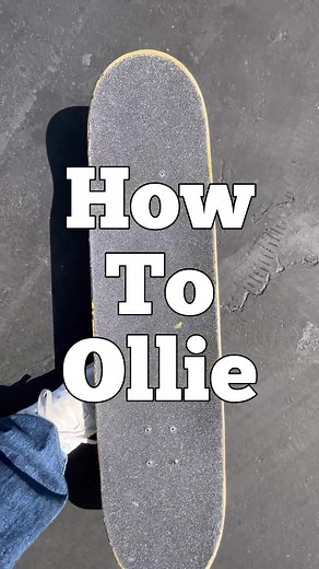 Skateboard Ollie Tutorial for Beginners