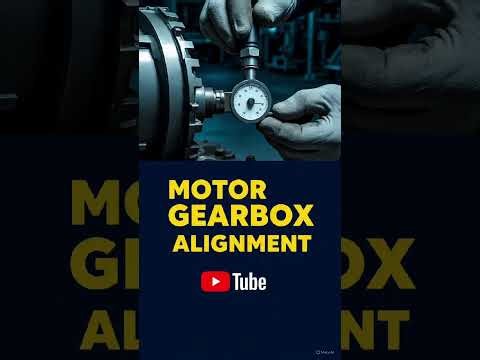 Motor Gearbox Alignment Kaise Kare|Dial Gauge Method Se Motor Gearbox Alignment Ka Full Process