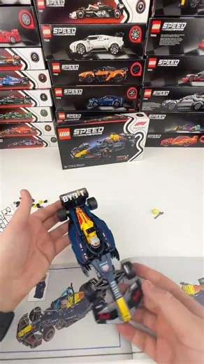 LEGO F1 Speed Champions Build is INSANE #lego #f1 #shorts