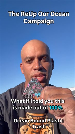 Earth Conscious Objects by Ry | 33 billion pounds of plastic trash ends up in our ocean every year! That’s two garbage truck loads full, every minute. This is The ReUp Our... | Instagram