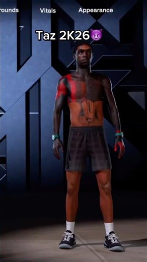 Taz Glitch Fye🔥 #shorts #nba2k26