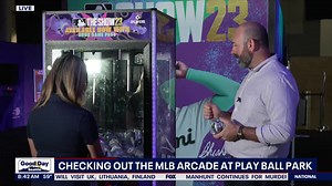 50 reactions · 3 comments | MLB ARCADE: If you're headed to Play Ball Park at MLB All-Star Game, check out the claw! You could win a sweet souvenir -- like I did  FOX 13 Seattle | Nikki Torres TV | Facebook