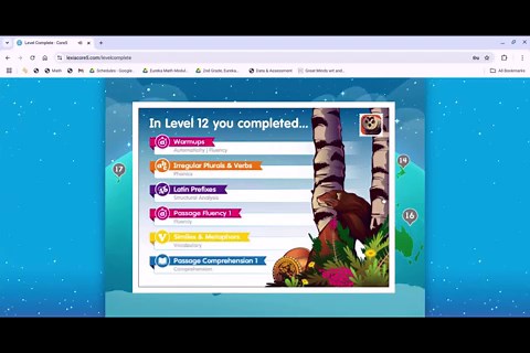 Lexia Core5 Level 12 Completed