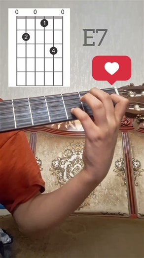 guitar lessons for beginners (E7 chord)#guitar #guitarlessons