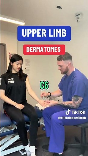 know your dermatomes for easy diagnosis 😊