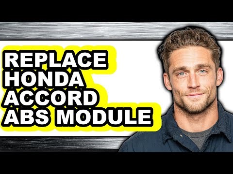 How To Replace Honda Accord ABS Module - Step By Step
