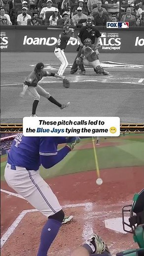 Some close pitch calls that led to Lukes' game tying single 😳 #MLB