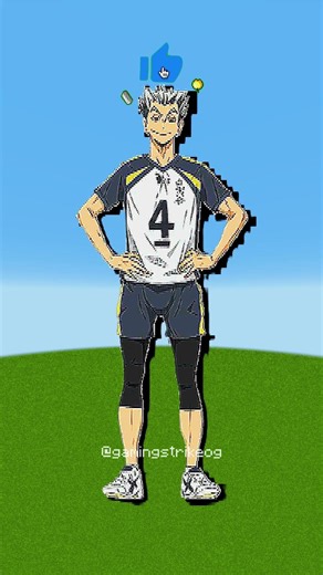 Volleyball Kings in Pixel Art | Hinata, Kageyama, Bokuto & Kenma