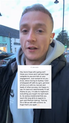 Aaron Horan | Transformation + Performance Coach on Instagram: "This is so, so, so fucking cool We always talk about how our coaching goes way behind just getting into the best physical shape of your life @abioconnell22 alongside many others, is living proof of this 3 years in from@working with each other She’s living a life she once dreamed of on the other side of the world (Not many people have the courage to move countries, I bottled it when I was younger myself) But she’s also just recently
