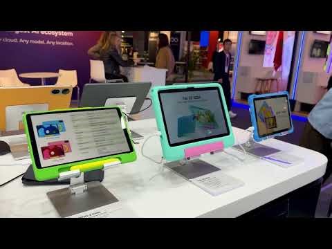 Tour of the Blackview booth at MWC 2026 in Barcelona