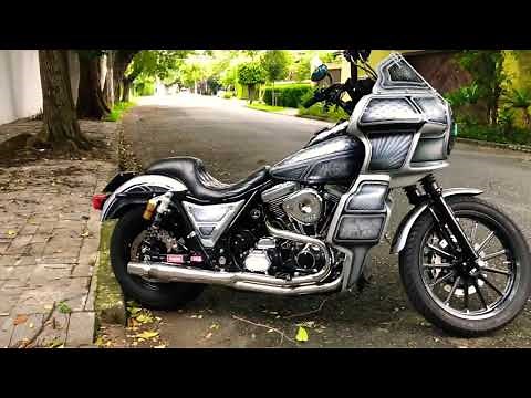 Amazing Harley FXR Brazil Deviant Fabrications