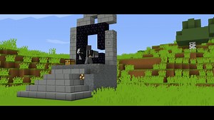 【我的世界短片】新人花费两坤零5168111分钟使用blockbuster还原我的世界宣传片