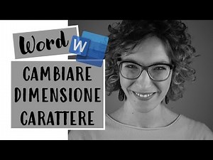 Cambiare velocemente dimensione del carattere in Microsoft Word - Macraris