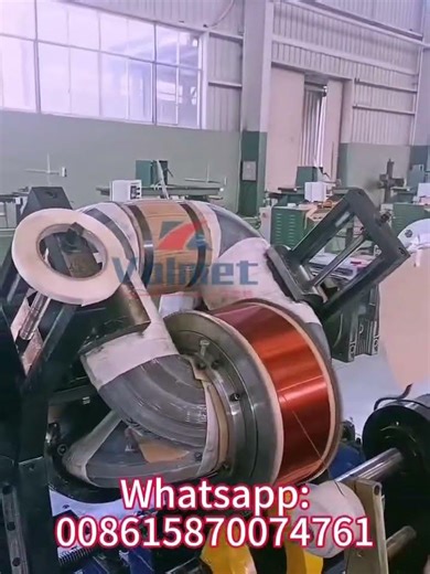 Three-dimensional core coil winding machine,High-efficiency iron core processing machine