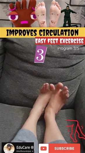 AmazingBenefits of ankle rotation|#Improves #bloodcirculation #sleep |#feet #excercise