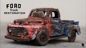 I restored a 1948 Ford truck! 🚚✨