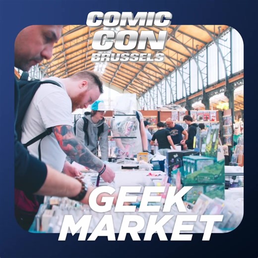 53K views · 24 reactions |  Le compte à rebours est lancé… Comic Con Bruxelles 2025 débarque à Tour & Taxis les 25 & 26 octobre ! ⚡ Comics, cosplay, anime et invités stars. Vivez TOUT en un seul week-end légendaire. 慄‍♂️ Entrez dans un univers de fandoms, de fun et de souvenirs inoubliables.  Tickets en ligne sur https://comicconbrussels.com Prenez le vôtre dès aujourd’hui avant qu’il ne soit trop tard ! | Comic Con Brussels | Facebook