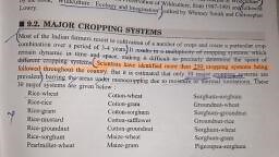 Cropping system 3.pdf - Principles of Agronomy - Notes - Teachmint