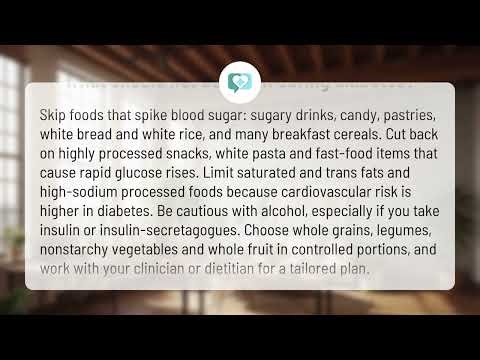 What should not be eaten during diabetes? | Avoid These Foods