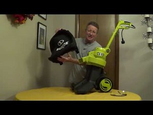 Sun Joe Walk Behind Leaf Blower Vacuum Mulcher
