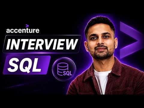 Accenture SQL Interview Question | Real Data Analyst SQL Challenge