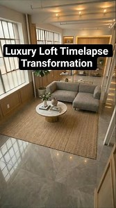 Luxury Loft Transformation | From Abandoned Space to Premium Interior