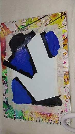 Beautiful painting idea|step by step tutorial|Unique Abstract painting