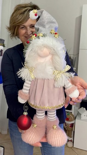 Gnoma gigante con riciclo gigante🎄 #fblifestyle | CreativeMamy