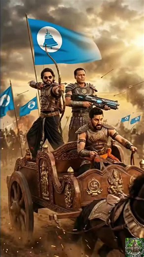 Epic Battle Scenes in Mahabharat Style