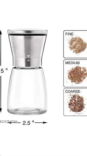 Manual Pepper Grinder Review | Must-Have Kitchen Gadget 🌶🧂 | Affordable Meesho Find