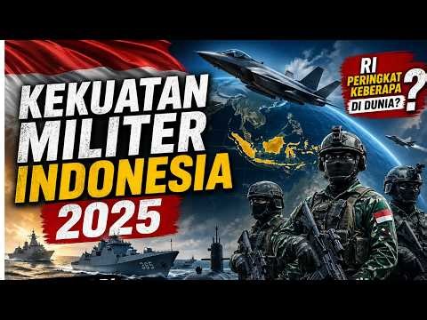 NOSTALGIA || Kekuatan Militer Indonesia 2025: Posisi RI di Peta Kekuatan Dunia!