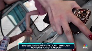 Video shows helicopter crashing in Colombia moments after take off