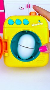 237K views · 1K reactions | Satisfying Unboxing Miniature Washing Machine Eating Eggs Candy Set Toy | ASMR Videos #satisfying #unboxing #kitchenset #asmr #shorts | Subi Unboxing Toys | Facebook