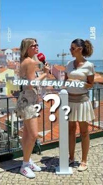 Est-ce que Zoé connaît la culture Portugaise ? 🇵🇹🤩 #portugal #quiz #défi #jeu #culture #shorts