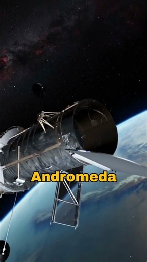 andromeda galaxy history revealed through hubble observations #space #cosmicexploration
