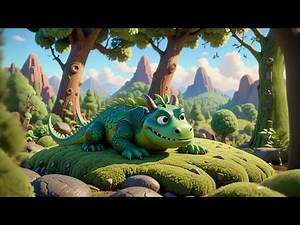 The Dragon Who Snored Too Loud 🐉💤 | Funny Bedtime Story for Kids | Learn About Sounds & Sleep