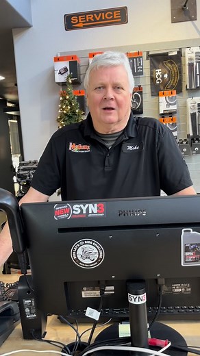 Stu stopped by wanting us to install a used throttle body. Sorry Stu — we only install new parts we can stand behind… not throttle bodies that look like they’ve survived a decade of redline therapy. #mcguireharleydavidson #harleydavidson #StuPedasso | McGuire Harley-Davidson