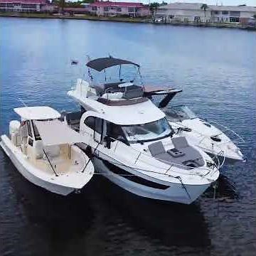 BiminCape Coral Sail and Power Squadron Raftup at Bimini Basin