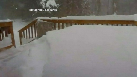 Amazing Time-Lapse Video Shows Snow Accumulation in 15 Seconds