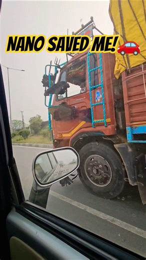 बाहर धूल ही धूल… अंदर Nano में आराम! 🚗