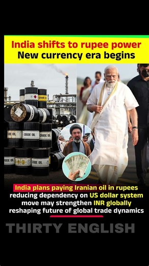 India shifts to rupee power New currency era begins #viral #news