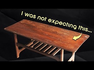 Restoring an MCM 'Stingray' Coffee Table | Step by Step | Furniture Restoration