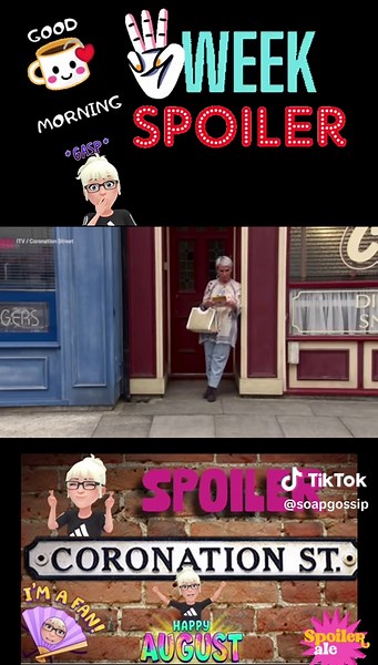 3 Corrie Spoilers for Next Week's Episodes