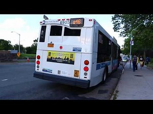 MTA New York City Bus 2007 Orion VII Hybrid 6905 On The Q46 @ Union Turnpike & Queens Blvd