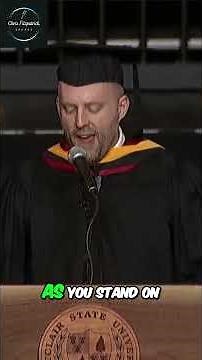 The Moment You Become an Alum l Chris Fitzpatrick Speaks at Commencement